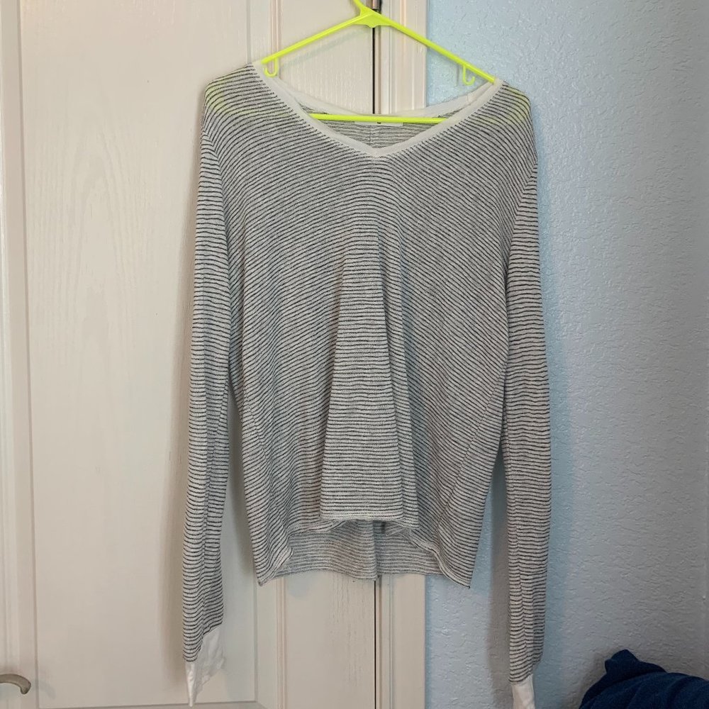 Project Social Long Sleeve Stripe Top